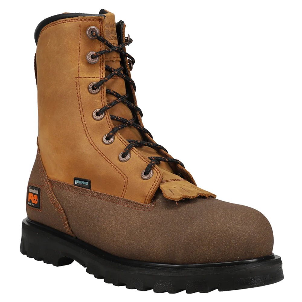 Lace Rigger 8” Waterproof Steel Toe Work Boots - Image 2