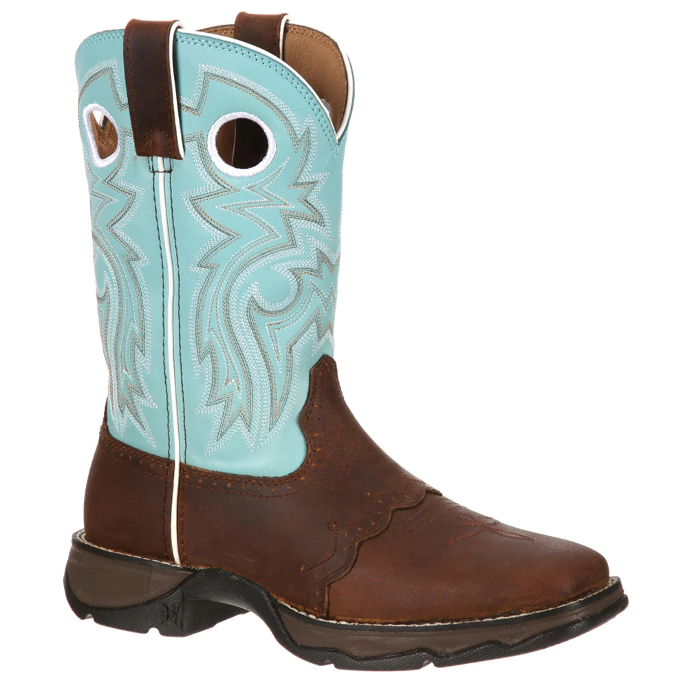 Lady Rebel Pull On Square Toe Cowboy Boots - Image 2