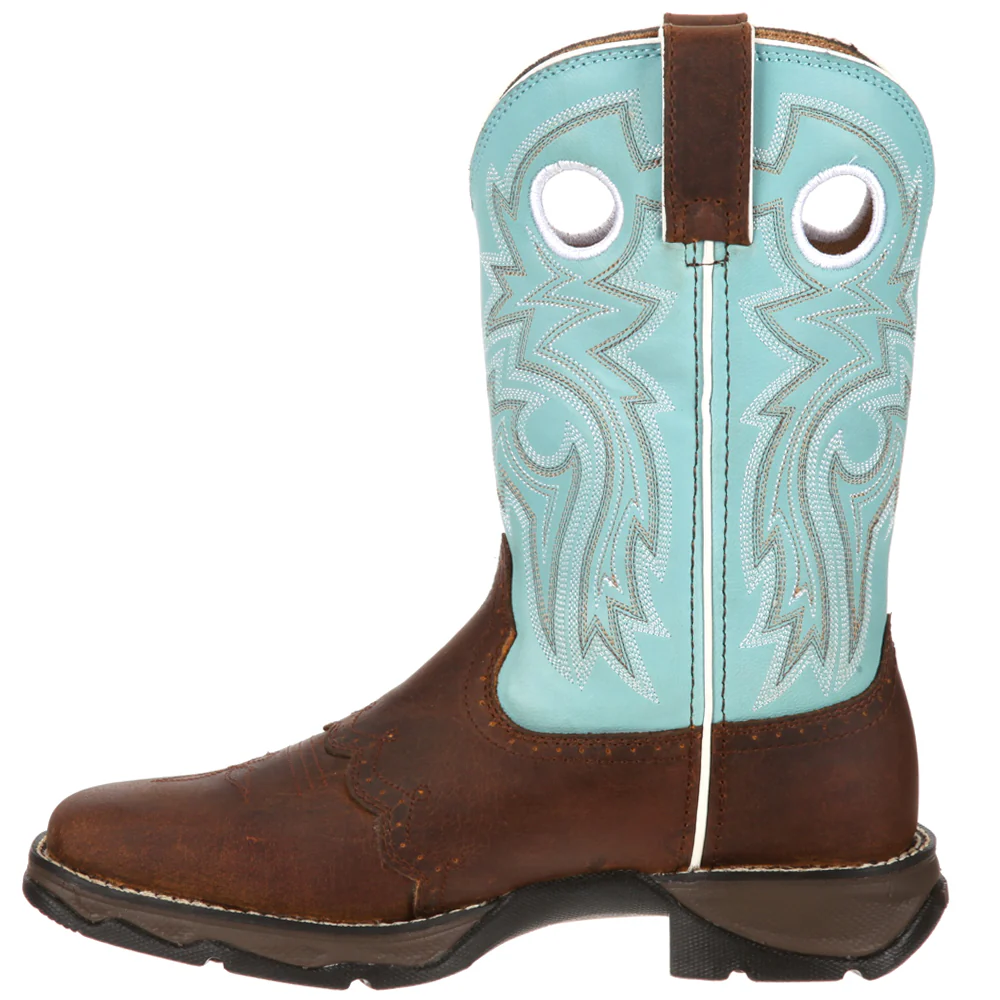 Lady Rebel Pull On Square Toe Cowboy Boots - Image 3