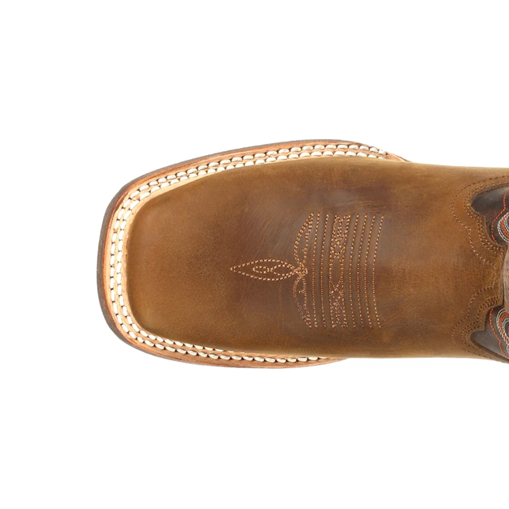 Lady Rebel Pro Embroidered Ventilated Square Toe Pull On Cowboy Boots - Image 4