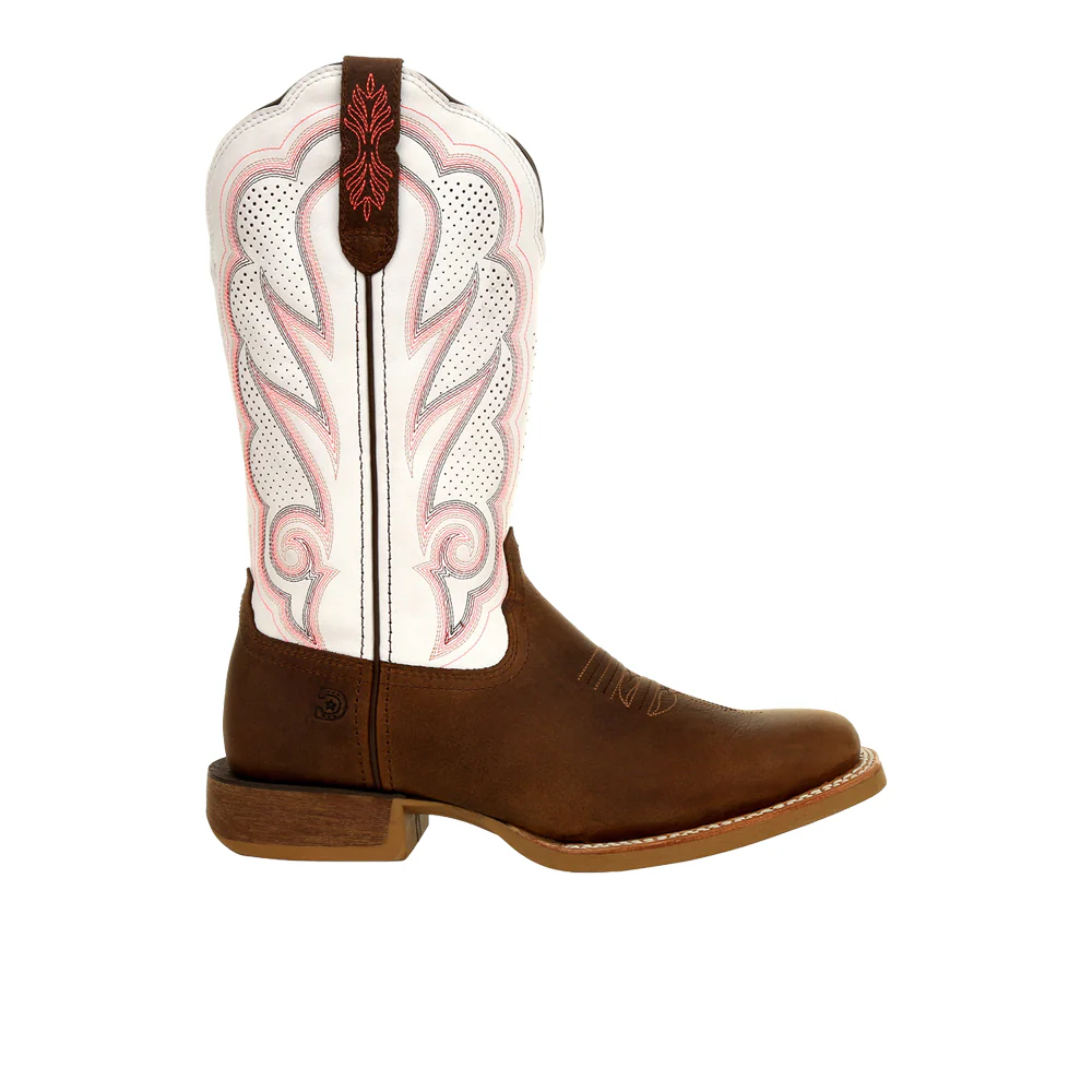 Lady Rebel Pro Embroidered Pull On Square Toe Cowboy Boots