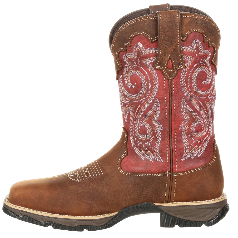 Lady Rebel 10 Inch Waterproof Composite Toe Work Boots - Image 4