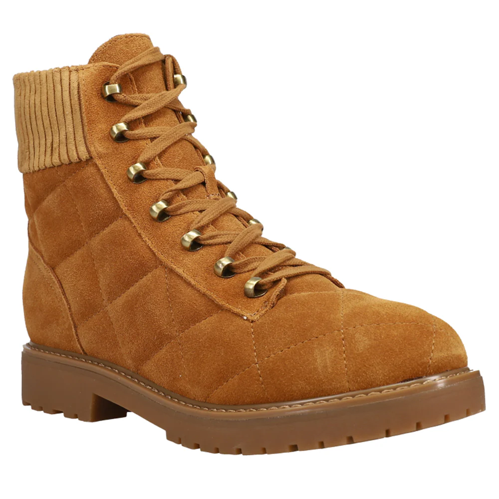 Lakely X Martha Stewart Quilted Combat Round Toe Boots - Image 2