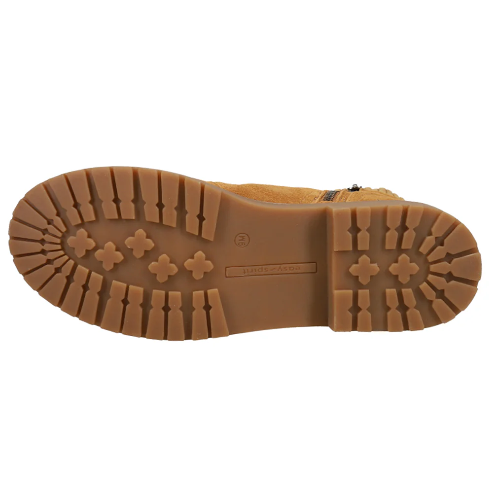 Lakely X Martha Stewart Quilted Combat Round Toe Boots - Image 5