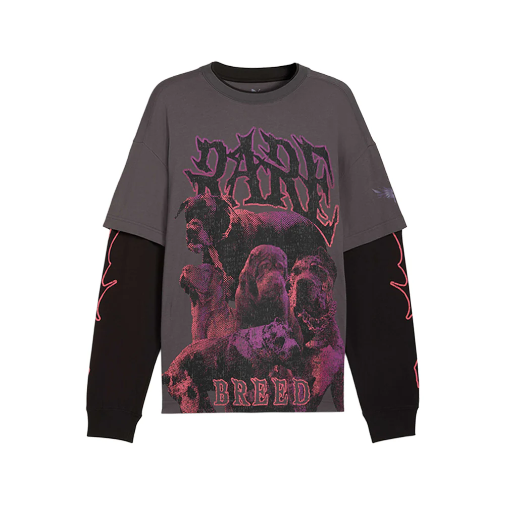 LaMelo World Tournament Graphic Crew Neck Long Sleeve T-Shirt