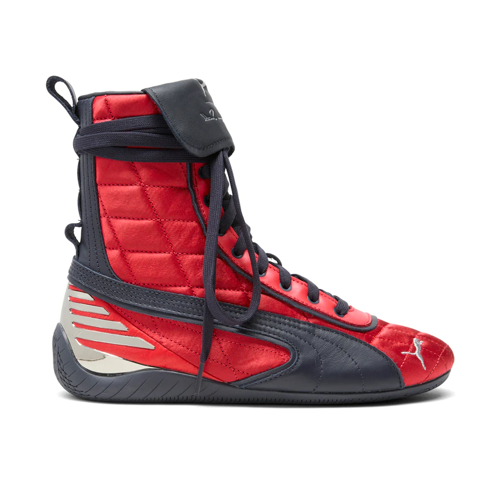 PUMA X LAQUAN SMITH Speedcat Mid Lace Up Sneakers