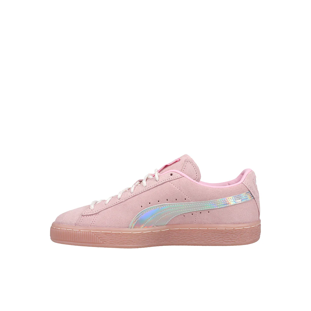 PUMA X L.O.L. Surprise! Suede Kitty Queen Metallic Lace Up Sneakers (Big Kid) - Image 3