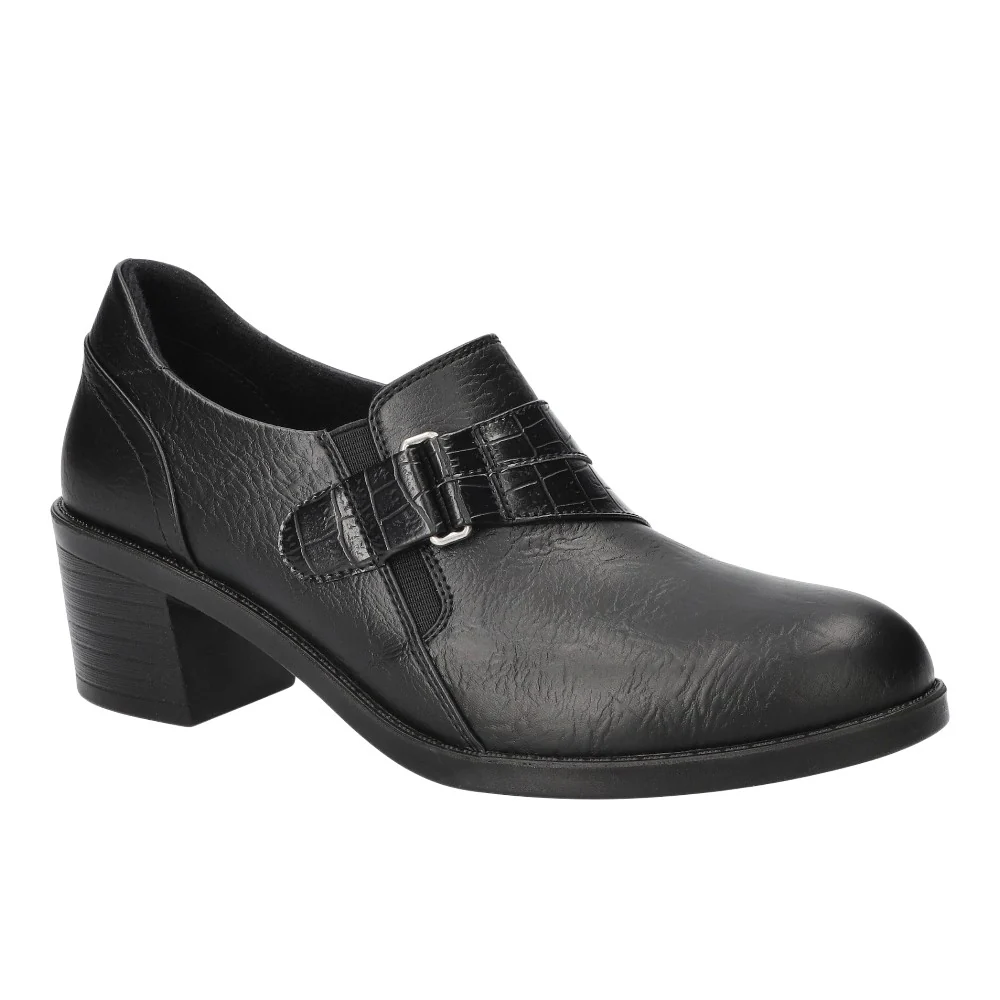 Lavelle Crocodile Strap Block Heel Comfort Shooties - Image 2