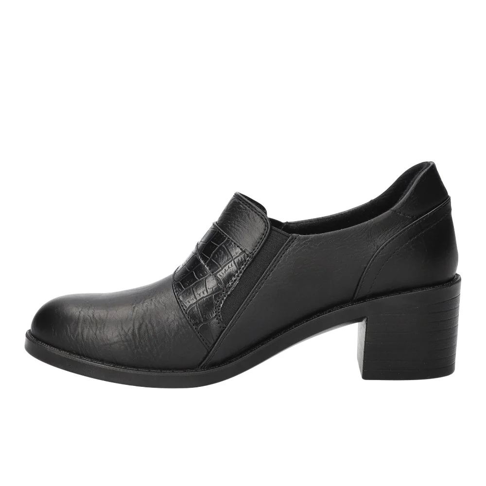 Lavelle Crocodile Strap Block Heel Comfort Shooties - Image 3