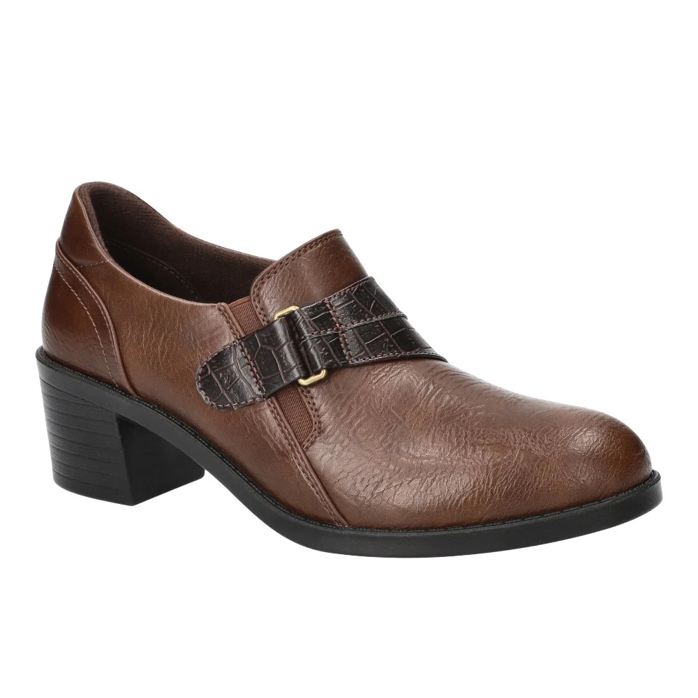 Lavelle Crocodile Strap Block Heel Comfort Shooties - Image 2