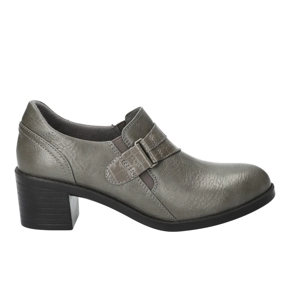 Lavelle Crocodile Strap Block Heel Comfort Shooties