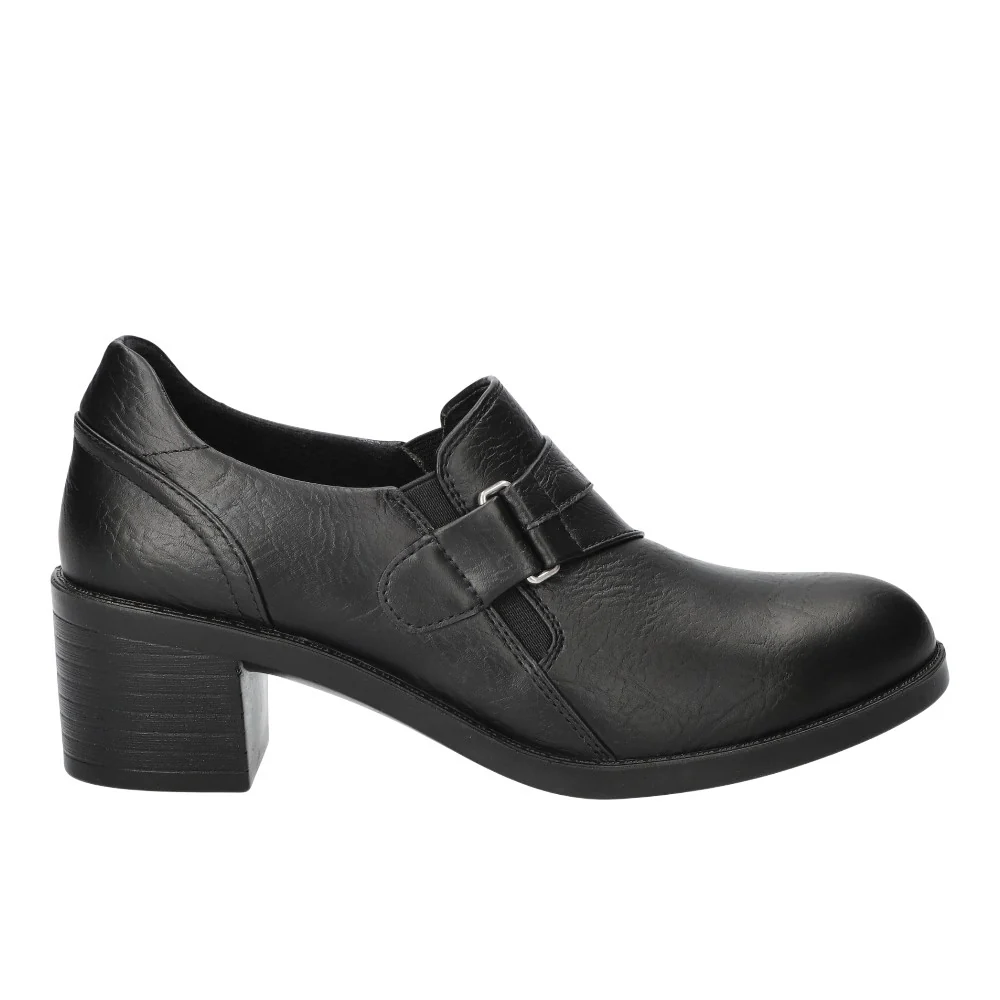 Lavelle Strap Comfort Round Toe Block Heel Pumps