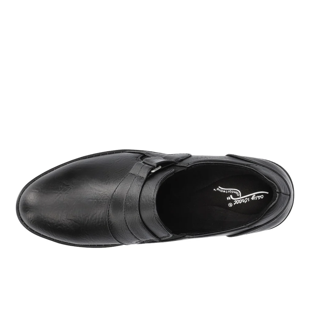 Lavelle Strap Comfort Round Toe Block Heel Pumps - Image 4