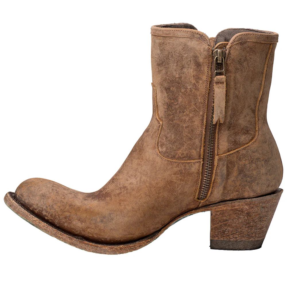 Layten Round Toe Zippered Booties - Image 4