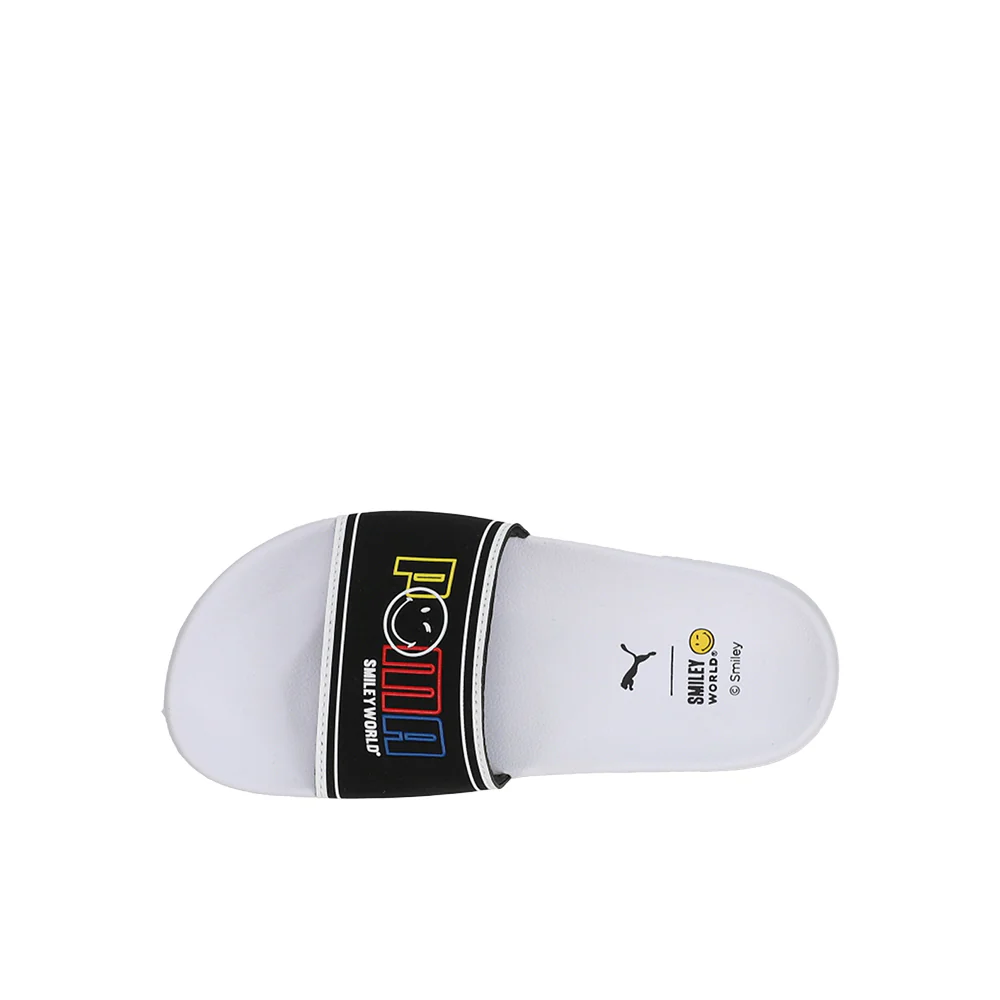 PUMA X SMILEYWORLD Leadcat 2.0 Slide Sandals (Little Kid) - Image 4