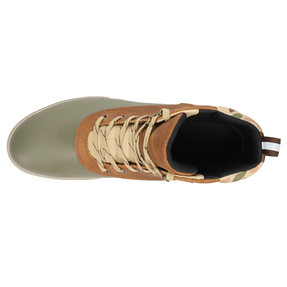 Leather Ankle Deck Lace Up Boots - Image 4