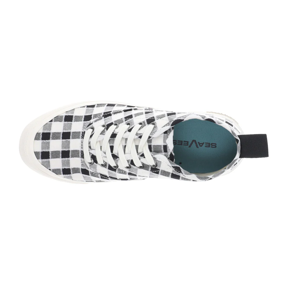Legend 90 Plaid High Top Sneakers - Image 4