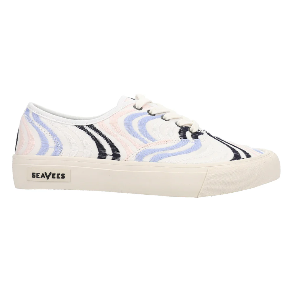 Legend Embroidered Lace Up Sneakers