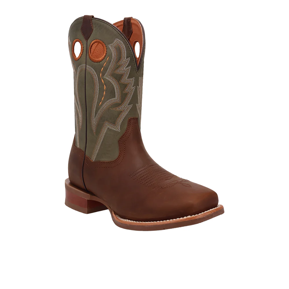 Leighton Embroidered Square Toe Cowboy Boots - Image 2