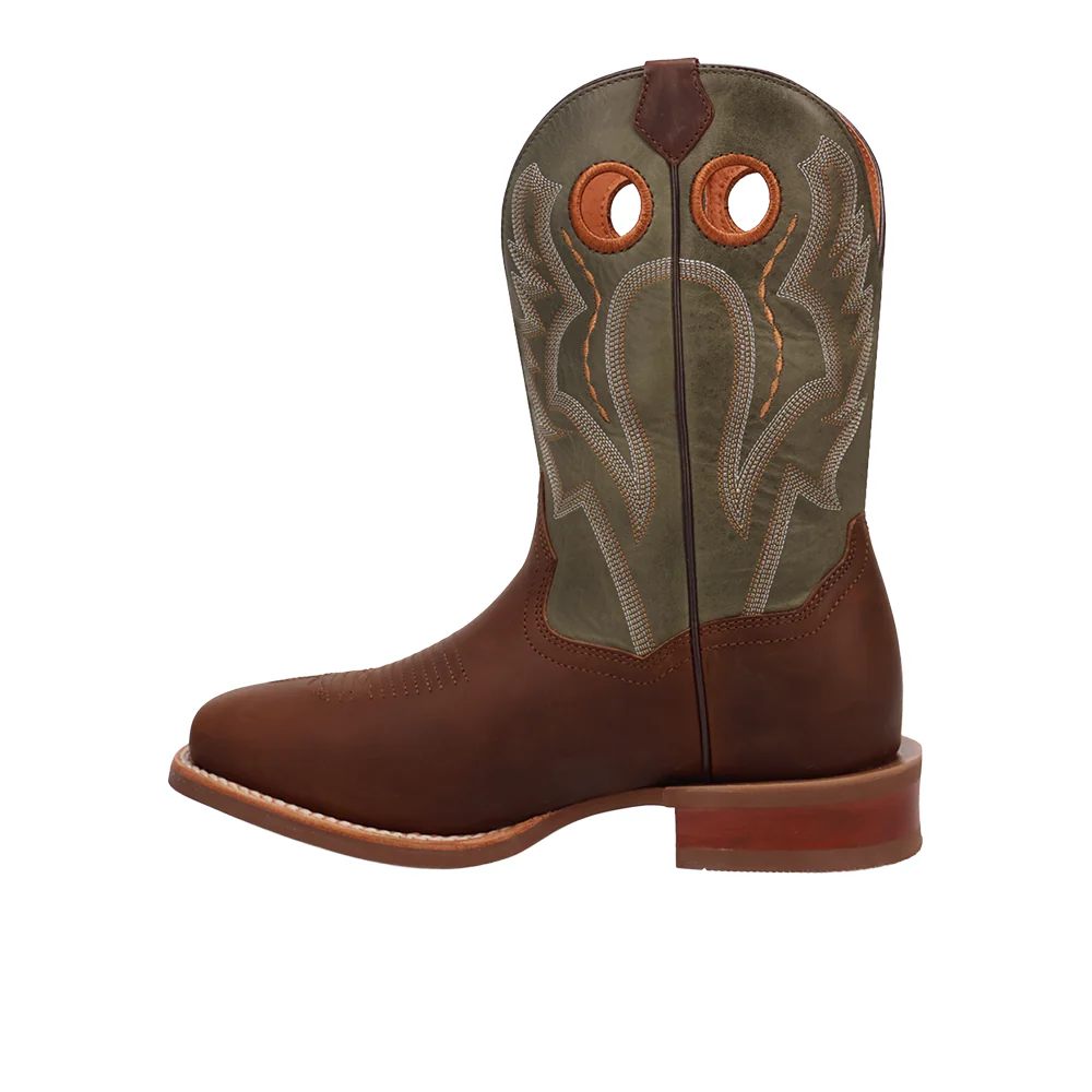 Leighton Embroidered Square Toe Cowboy Boots - Image 3