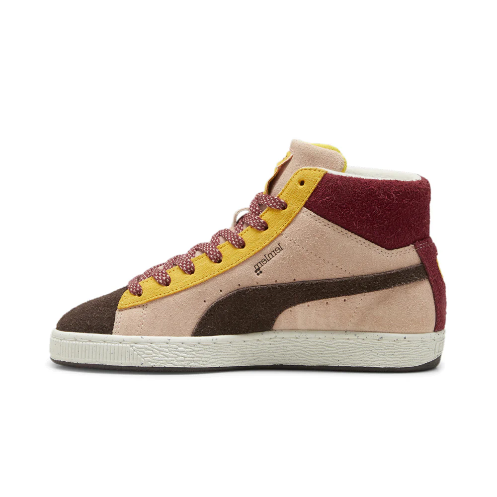 PUMA X LEMLEM Suede Mid Lace Up Sneakers - Image 3