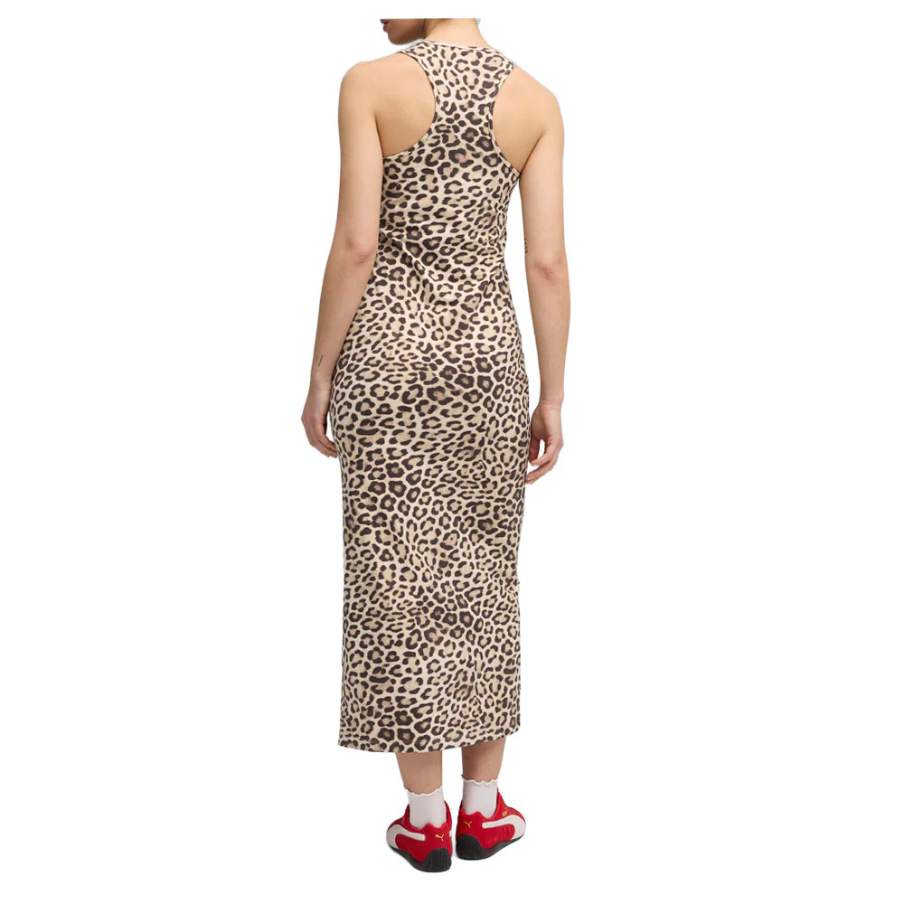 Leo Luxe Slim Sleeveless Midi Dress - Image 4