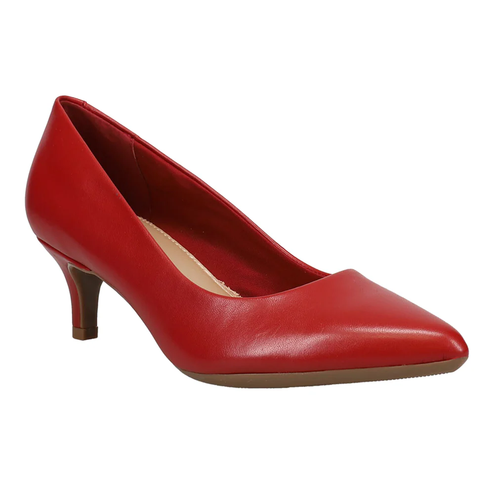Lexie Pointed Toe Kitten Heel Pumps - Image 2