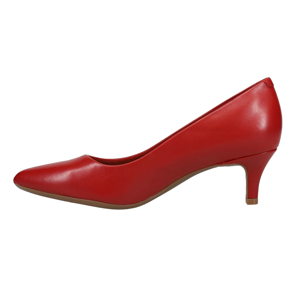 Lexie Pointed Toe Kitten Heel Pumps - Image 3