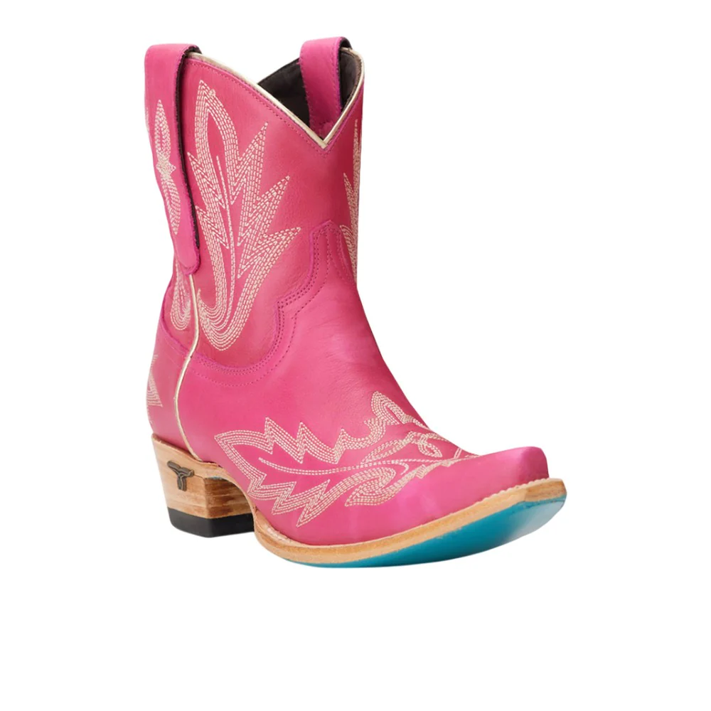 Lexington Embroidered Snip Toe Cowboy Bootie - Image 2