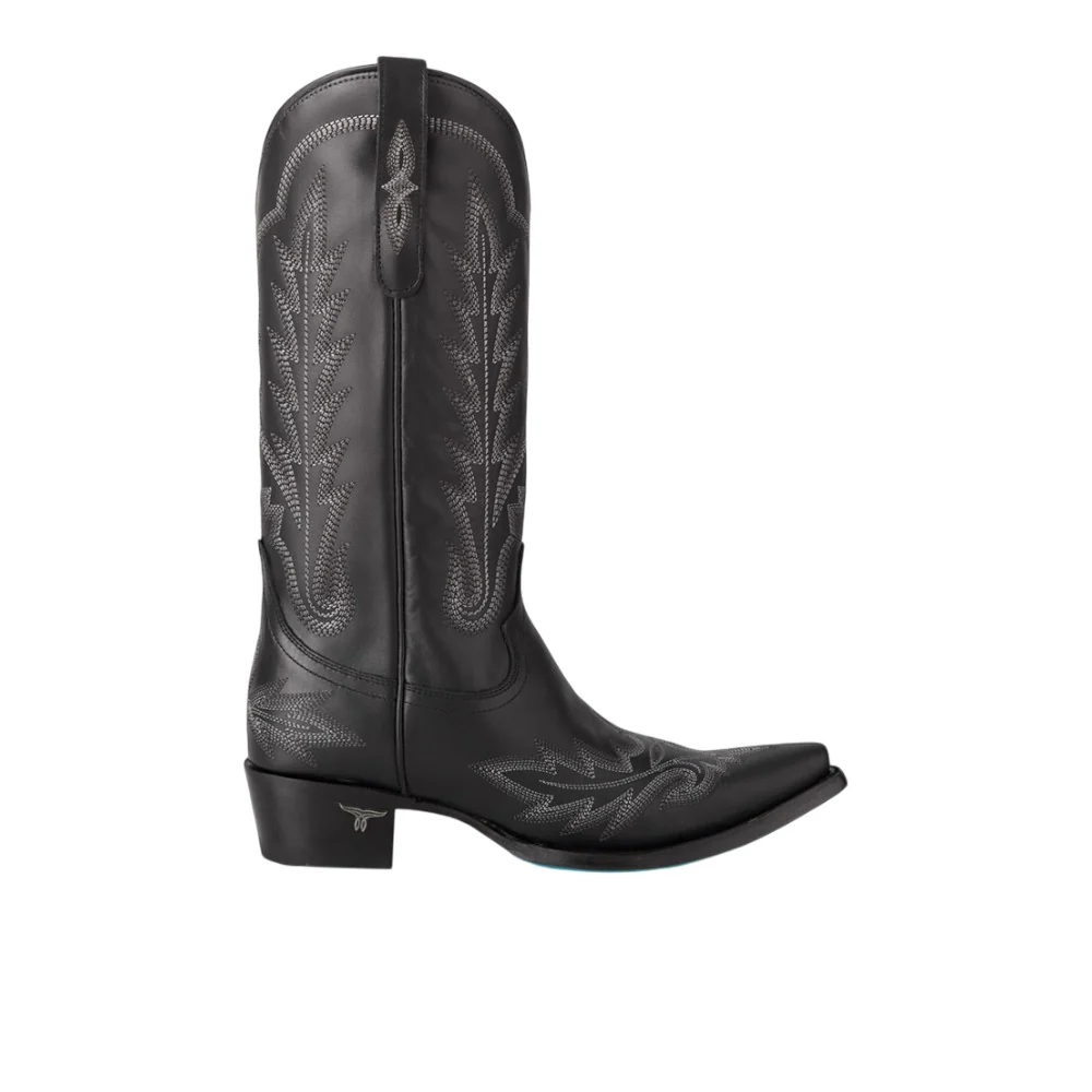 Lexington Embroidered Snip Toe Boot