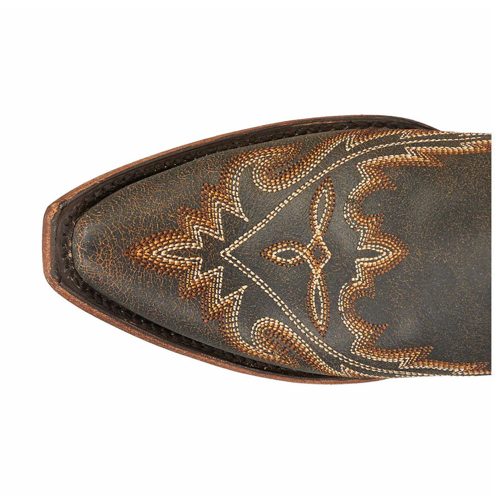 Lexington OTK Embroidered Snip Toe Corset Boot - Image 4