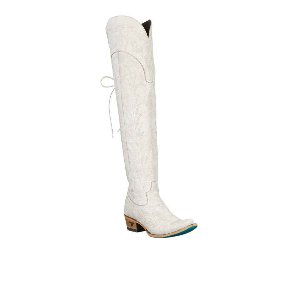 Lexington OTK Embroidered Snip Toe Corset Boot - Image 2