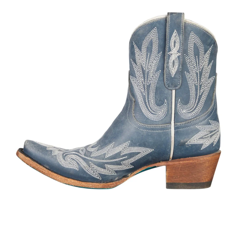Lexington Embroidered Snip Toe Cowboy Bootie - Image 3
