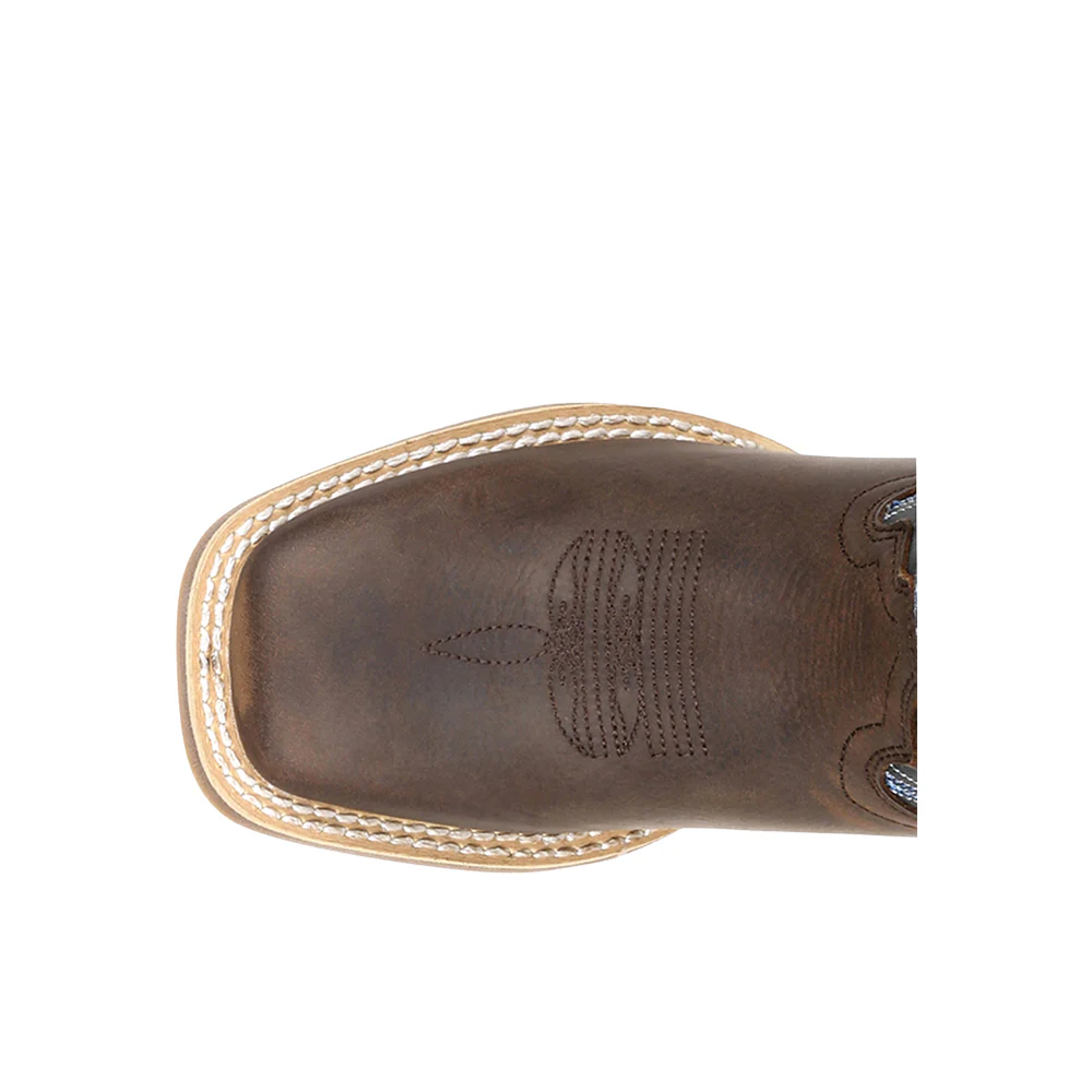 Lil' Rebel Pro Square Toe Pull On Cowboy Boots (Toddler) - Image 4