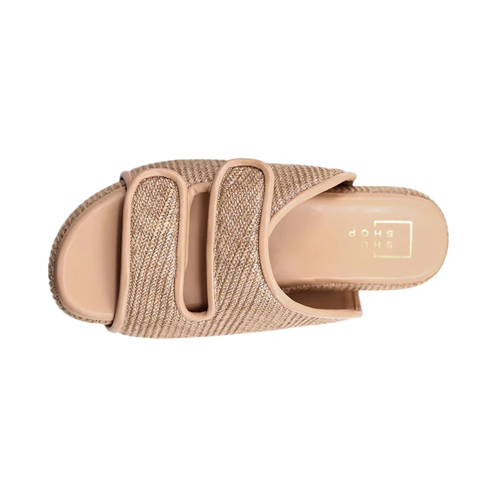 Lillian Woven Platform Sandals - Image 4