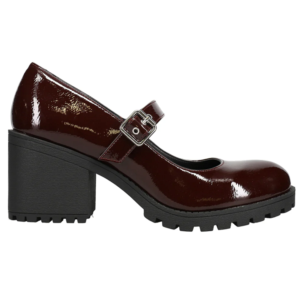Lita Jane Round Toe Platform Pumps