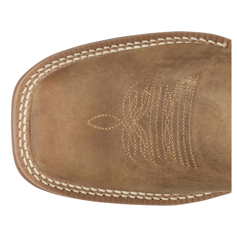 Little Sugar Square Toe Pull On Cowboy Boots - Image 4