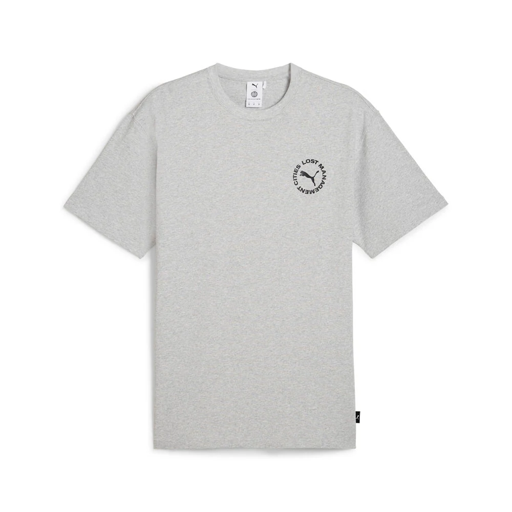 PUMA X LOST MANAGEMENT CITIES Graphic Cat Crew Neck Short Sleeve T-Shirt