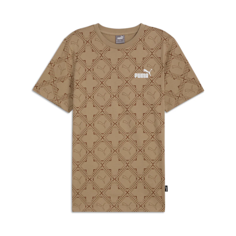 Logomania Graphic Crew Neck Short Sleeve T-Shirt