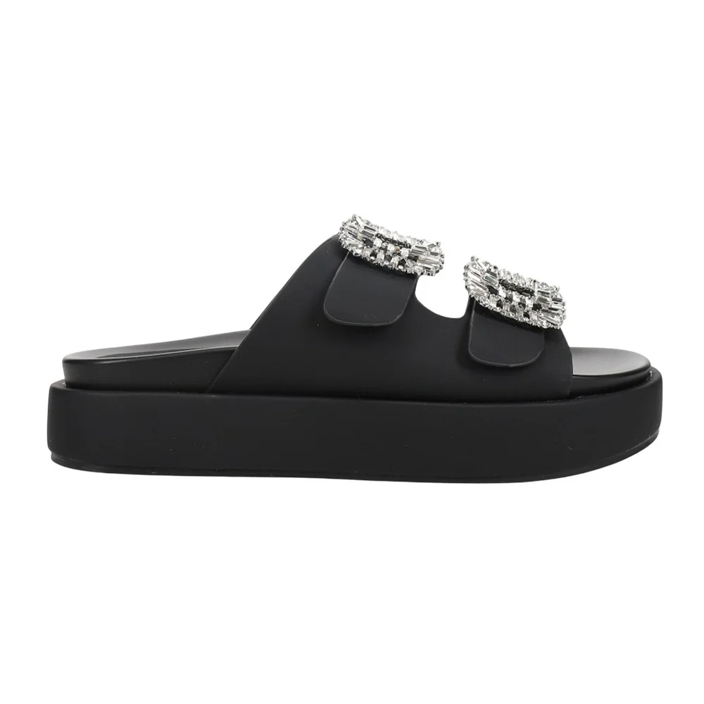 Lola Rhinestone Platform Sandals
