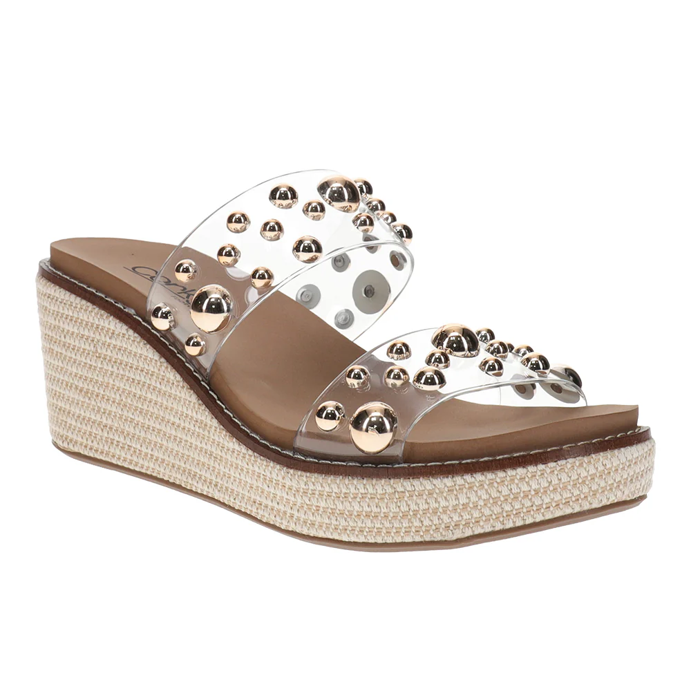 Look Whos Here Wedge Sandals - Image 2