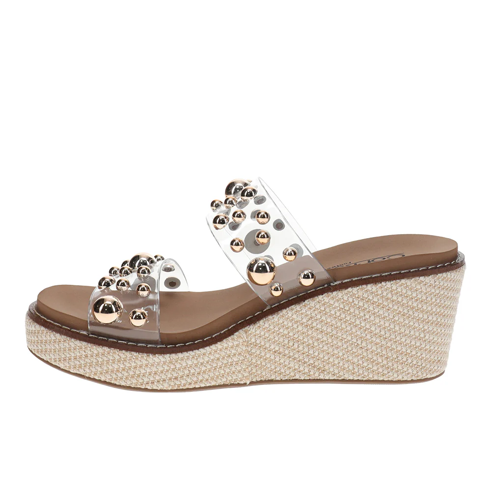 Look Whos Here Wedge Sandals - Image 3