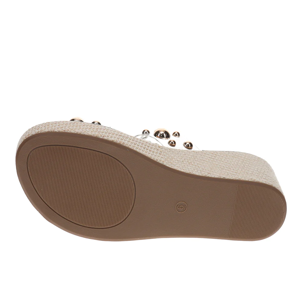Look Whos Here Wedge Sandals - Image 5