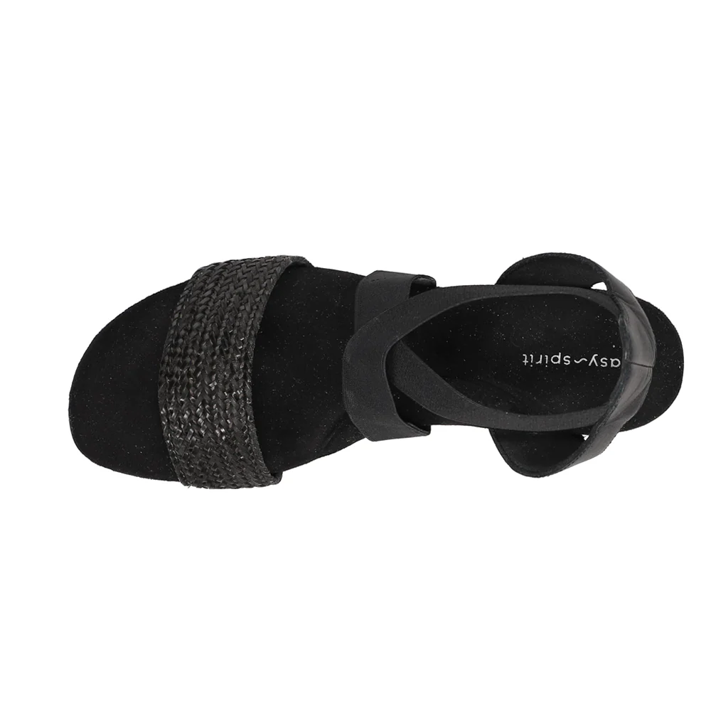 Lorena Wedge Sandals - Image 4