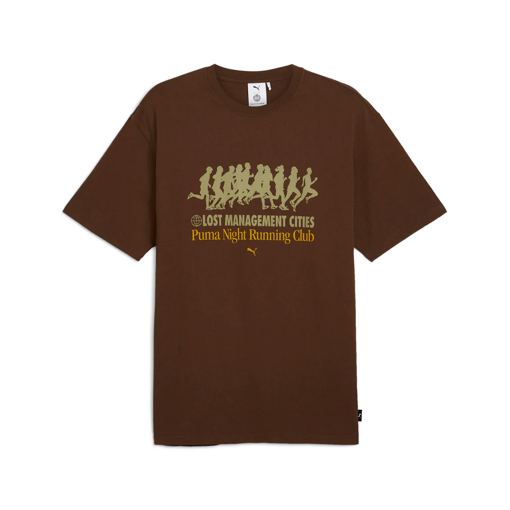 PUMA X LOST MANAGEMENT CITIES Graphic Crew Neck Short Sleeve T-Shirt