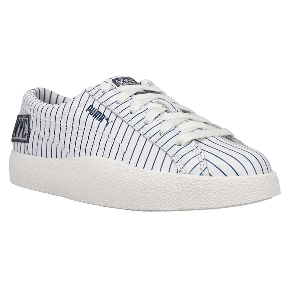 Love NYC Striped Lace Up Sneakers - Image 2