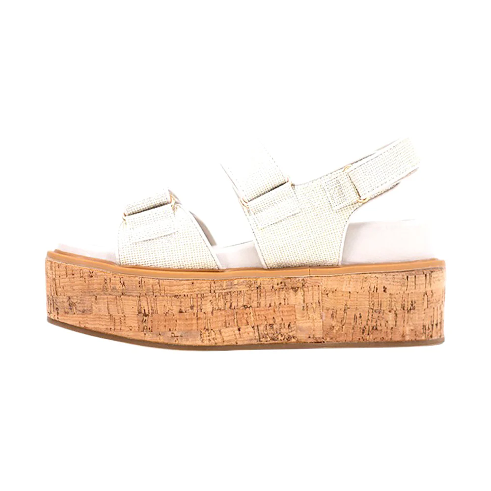 Lucille Platform Slingback Sandals - Image 3