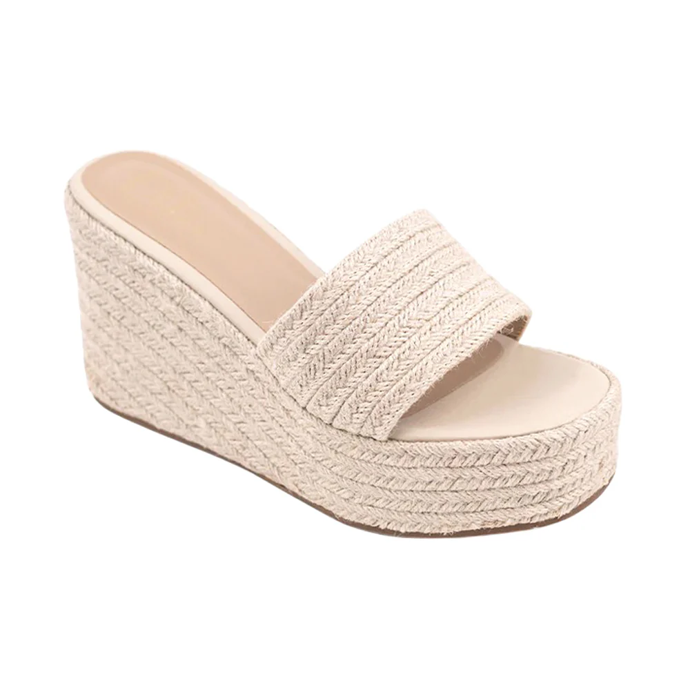 Luna Platform Wedge Sandals - Image 2