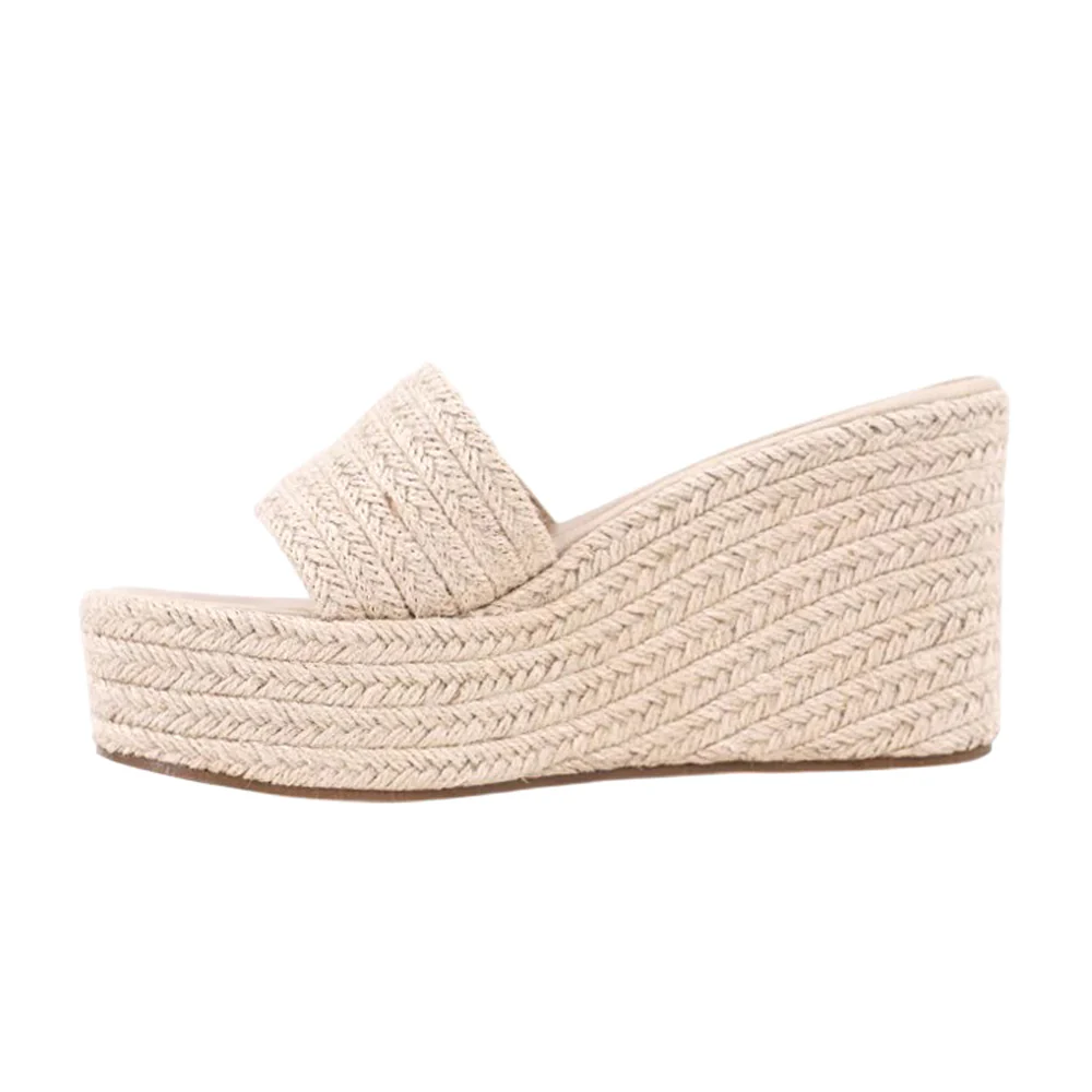 Luna Platform Wedge Sandals - Image 3