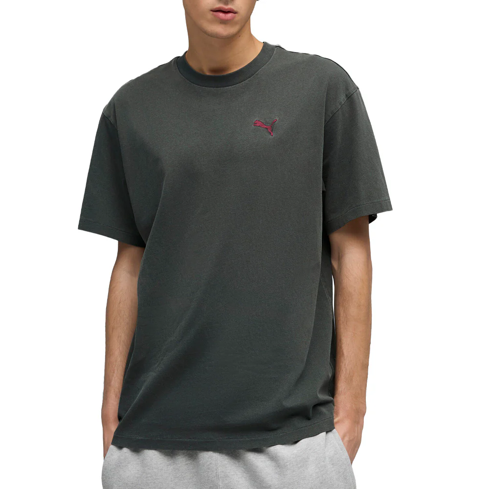 PUMA X MADHAPPY Graphic Crew Neck Short Sleeve T-Shirt - Image 3